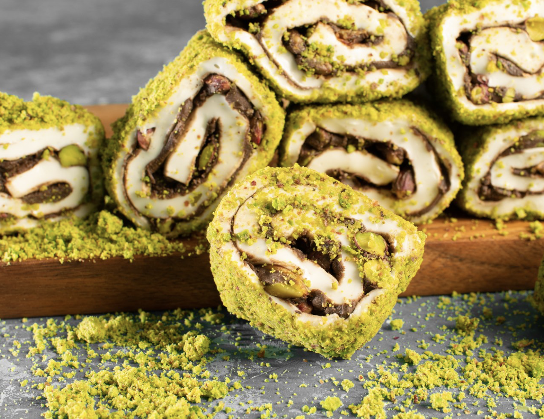 Pistachio Wrap Turkish Delight 