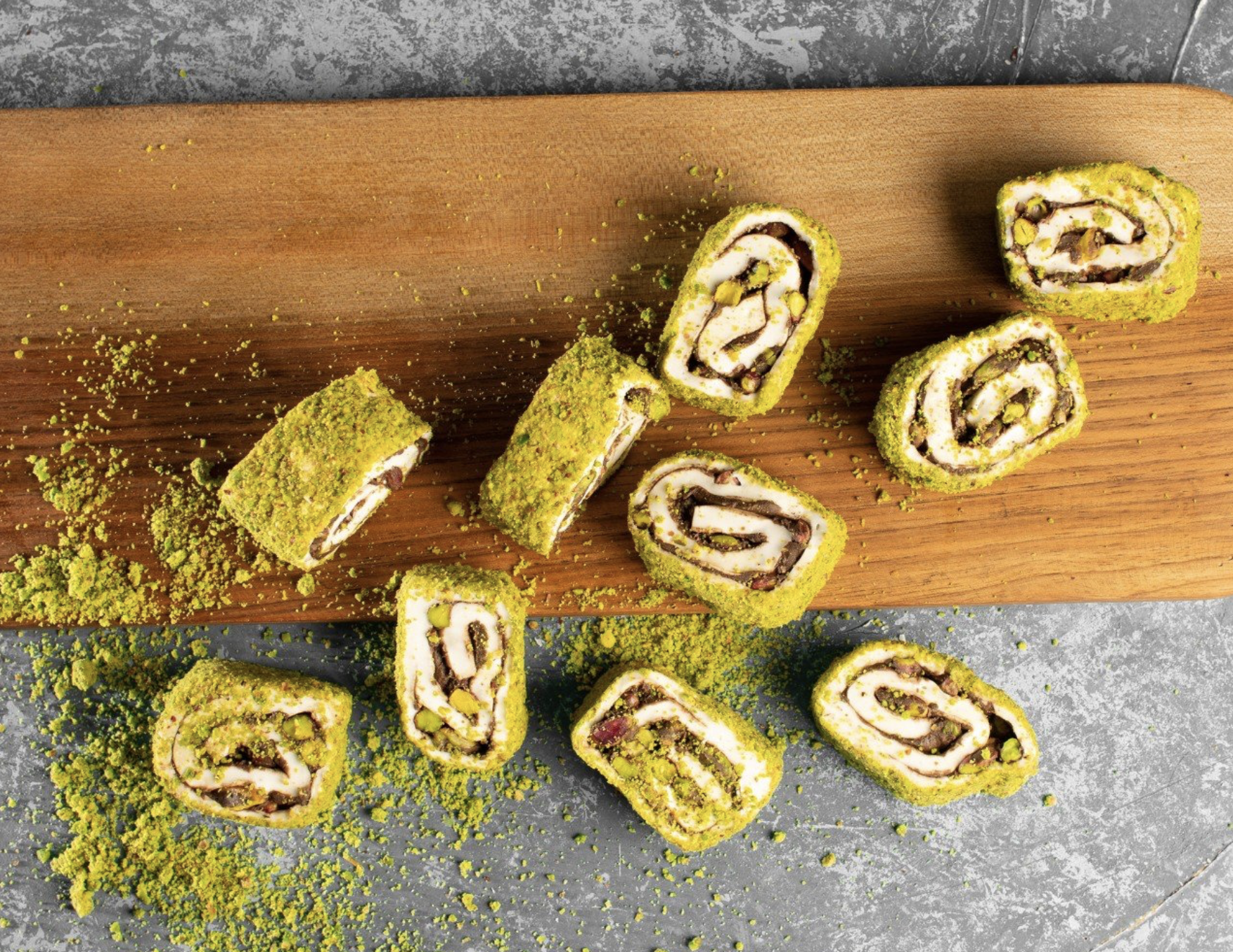 Pistachio Wrap Turkish Delight 