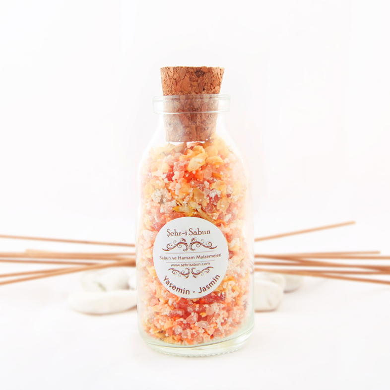  Bath Salt With Yasmine 215 G / 7.58 Oz - Şehri Sabun