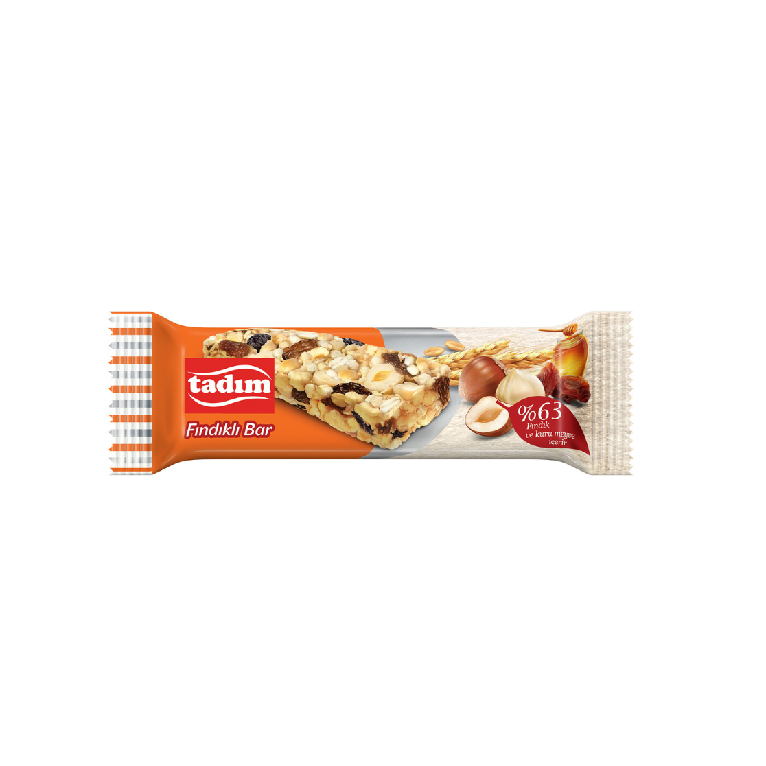 Tadım Fİt Bar with Hazelnut 30 g / 1 oz, 5 Packs