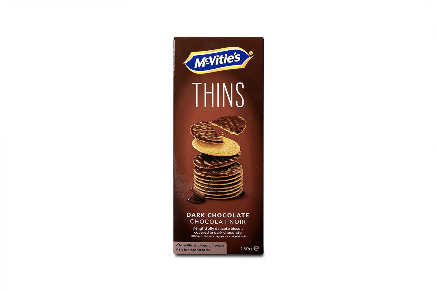 McVitie's Thin Whole Wheat Dark Chocolate 93 g / 3.28 oz