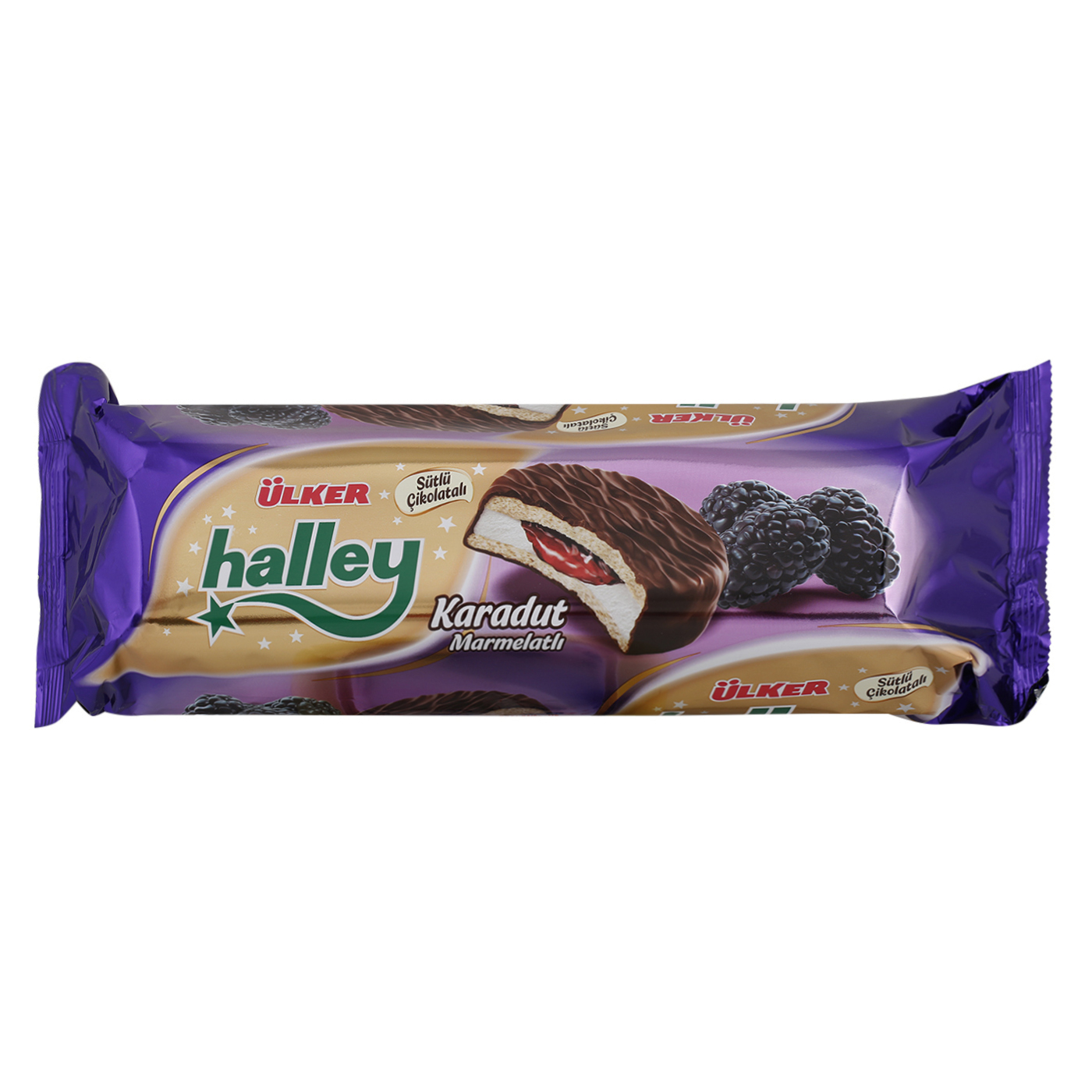 Ülker Halley Black Mulberry Marshmello 74 g / 2.6 oz