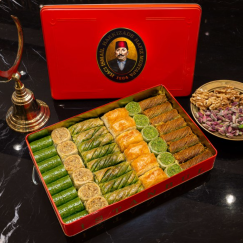 Hafiz Mustafa Mixed Baklawa With Pistachio And Walnut (Box L)