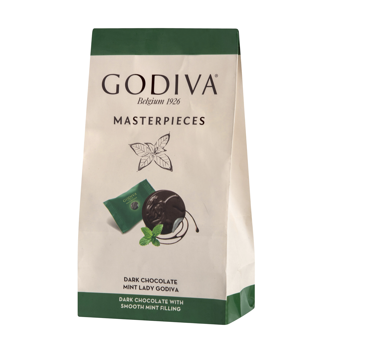 Godiva Mint Flavored Filled Dark Chocolate 115 g / 4.1 oz