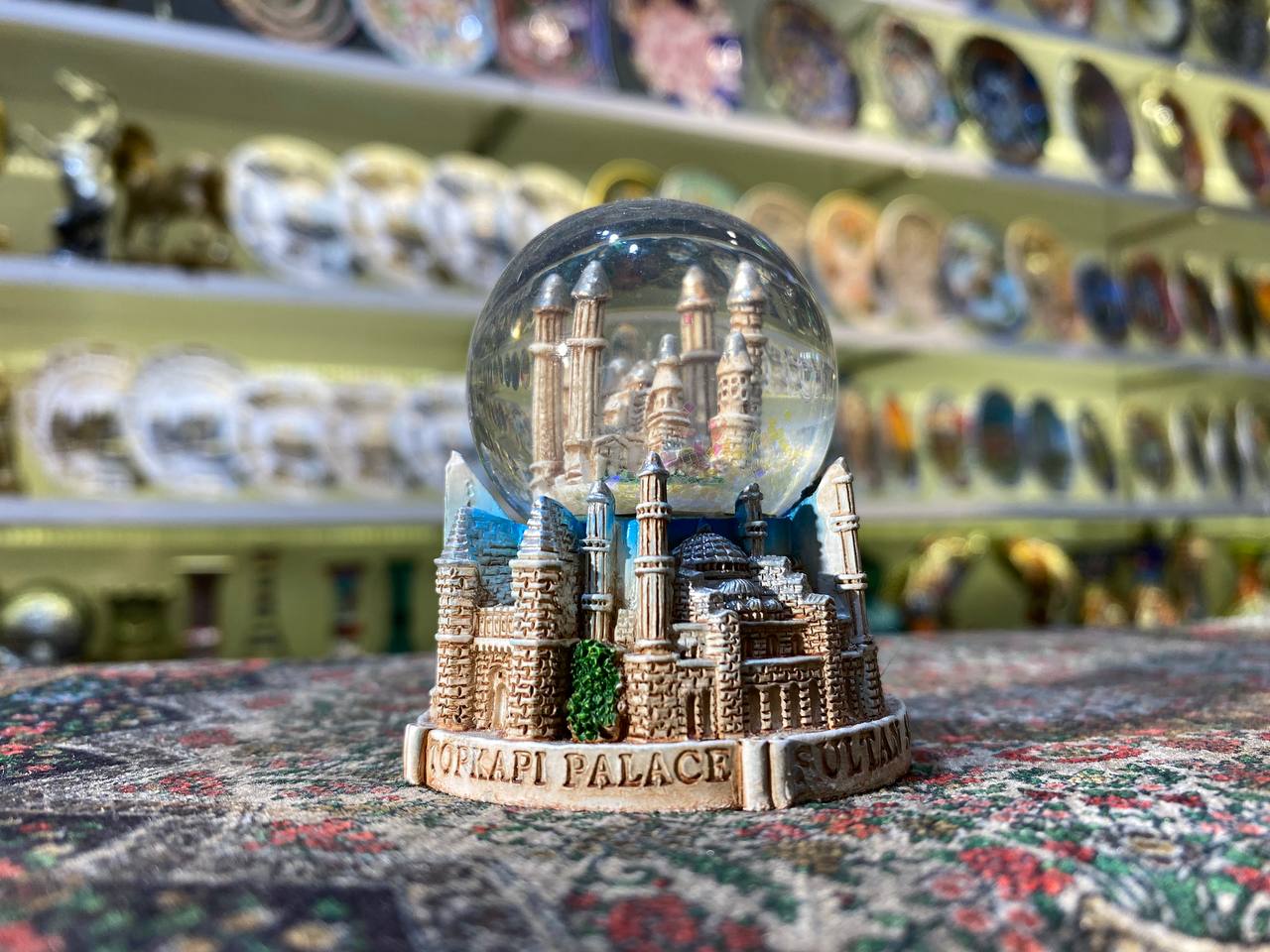 Turkish Handmade Snow Globe , Home Decoration Topkapı Palace ,Ottoman Antiques