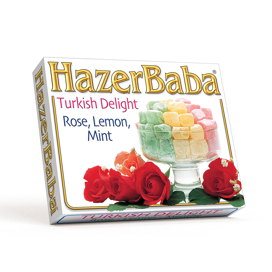 Rose, Lemon, Mint Turkish Delight 