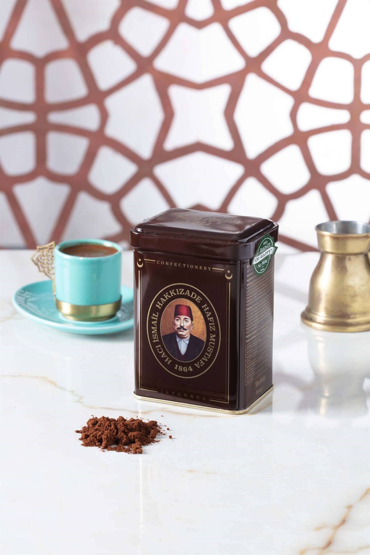 Hafız Mustafa Turkish Coffee, Classic Coffee Can Box