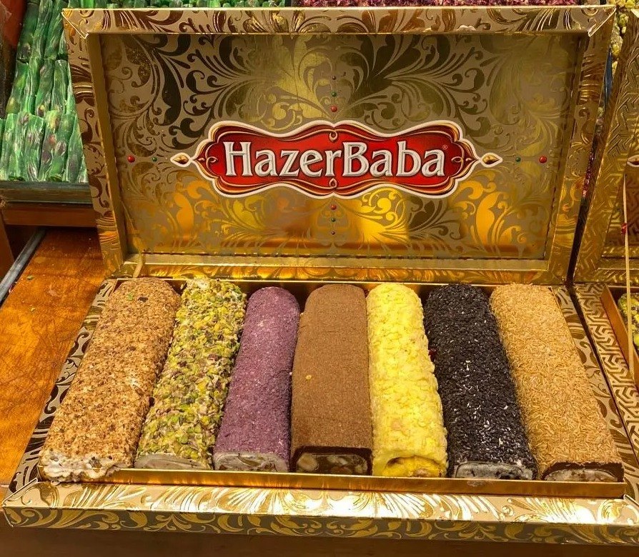 Hazer Baba Roll Turkish Delight , Lux Variant Delicious Fillings