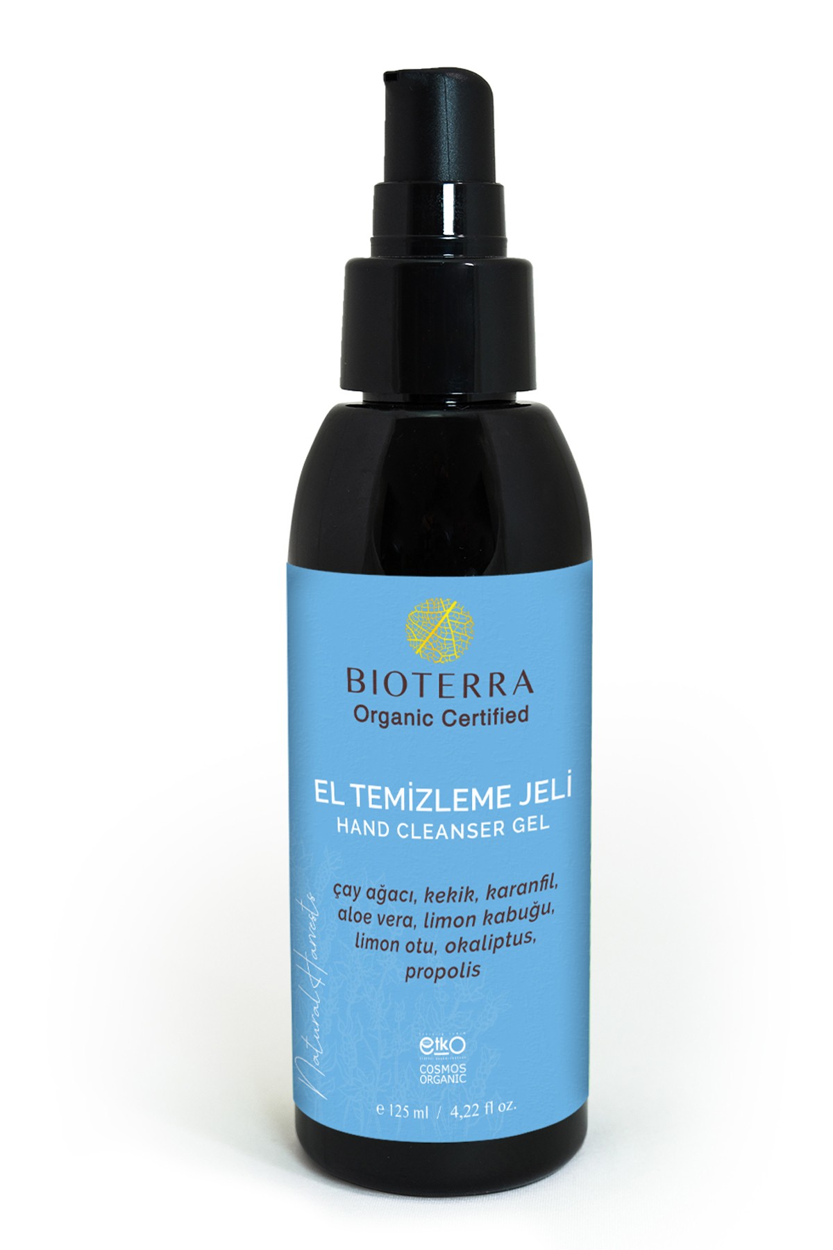 Bioterra Organic Hand And Face Cleanser Gel 125 ml, Natural product