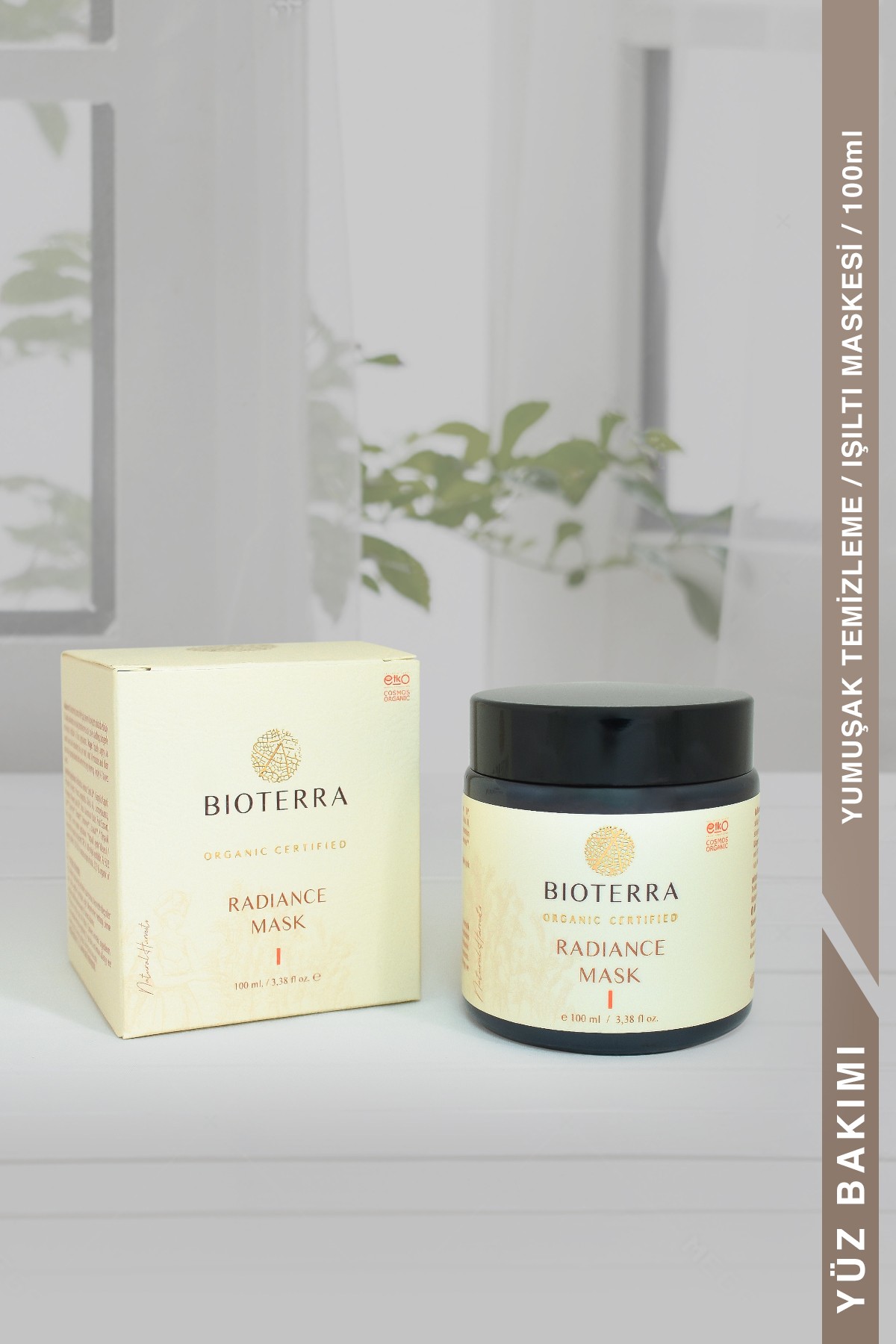 Radiance Mask, Bioterra Organic Mask 100 ml, Natural Product