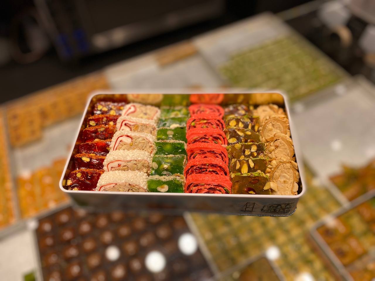 Royal Turkish Delight, Delicious Fillings With Lux Nuts From Safa Sweets