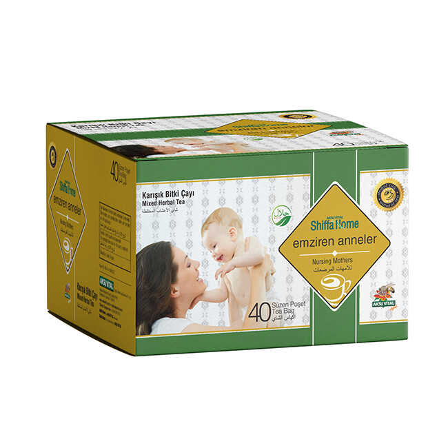Nursing Mothers Tea, Mixed Herbal Tea 40 Bags, Organic Tea, Natural Products, Turkish Product