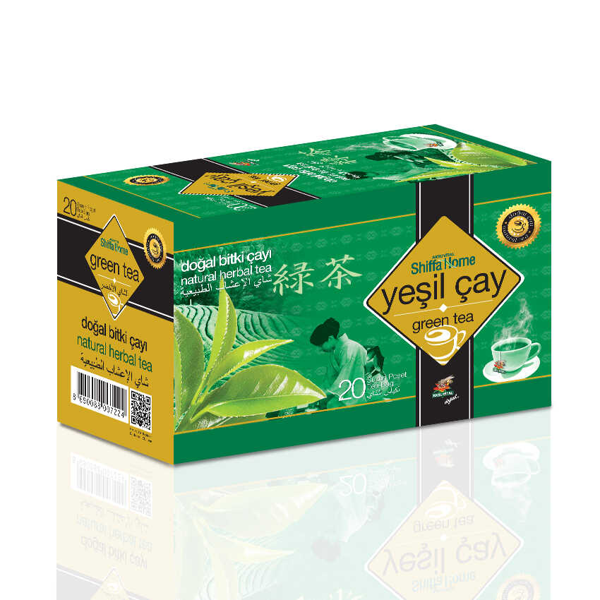 Green Tea, Herbal Tea 20 Bags, Organic Tea, Natural Products, Turkish Product