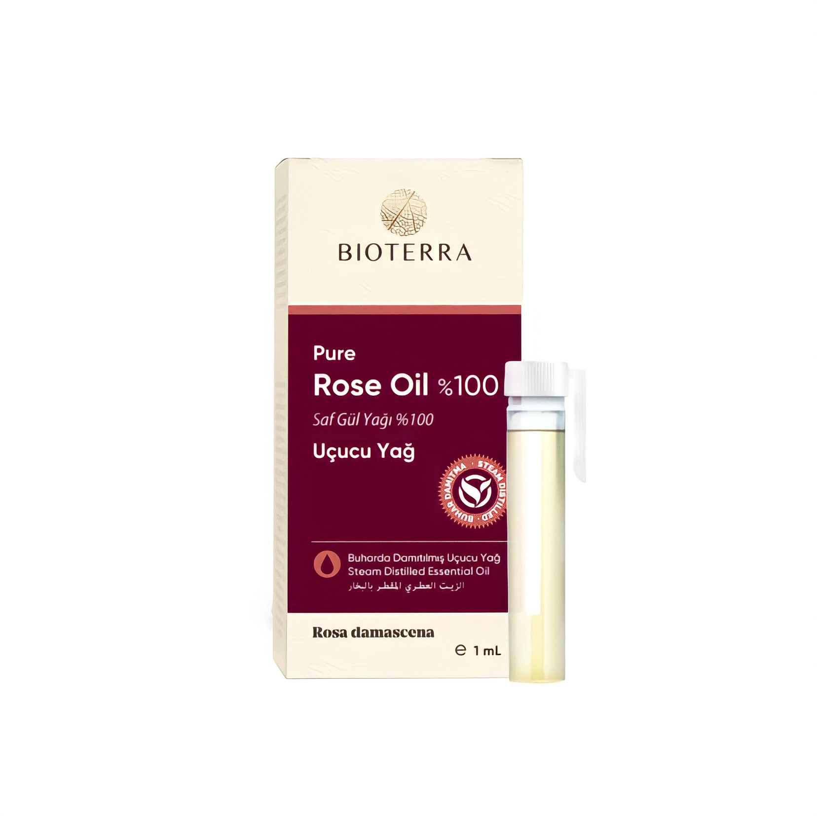 Bioterra Organic Rose Oil Essence 100% 1 ml