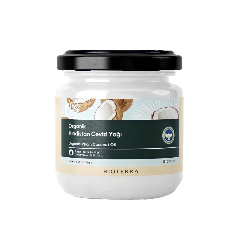 Nutrition and Beauty Oil 330 ml, Bioterra Organic Virgin Coconut Oil 