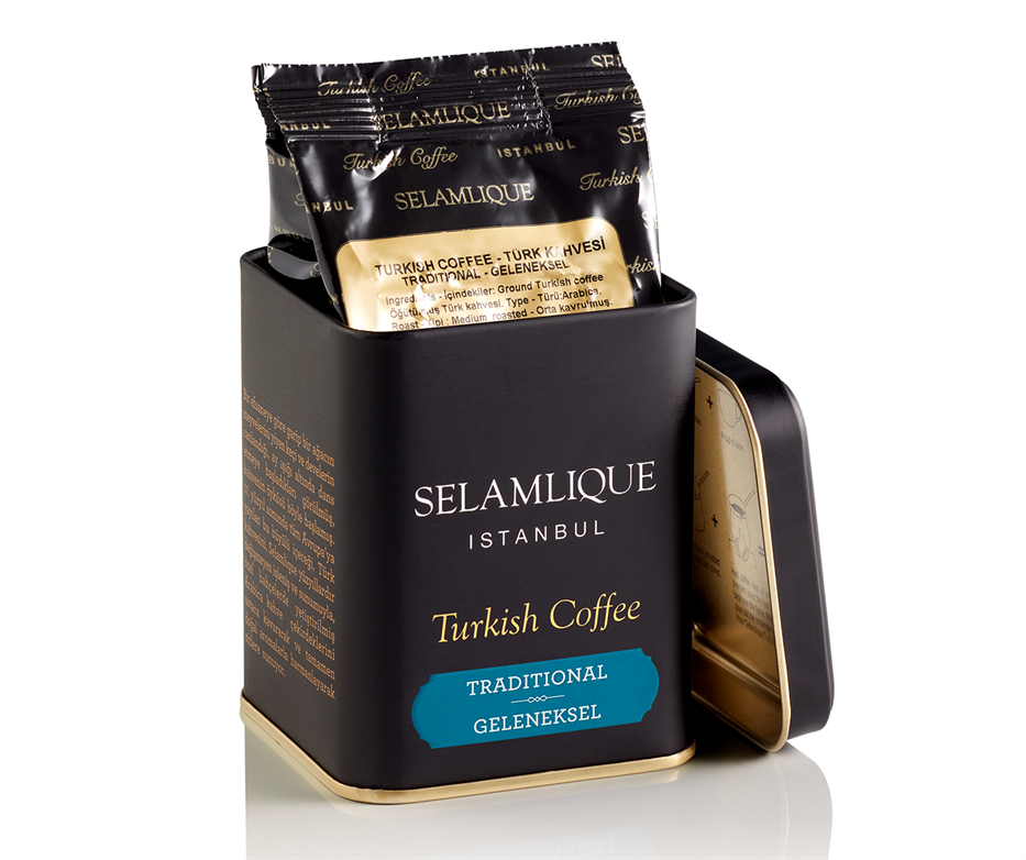 Selamlique Turkish Coffee, Different Flavors 125 g / 4.41 oz