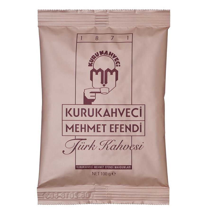 Kurukahveci Mehmet Efendi Turkish Coffee 100 g/ 3.53 oz, Original Taste