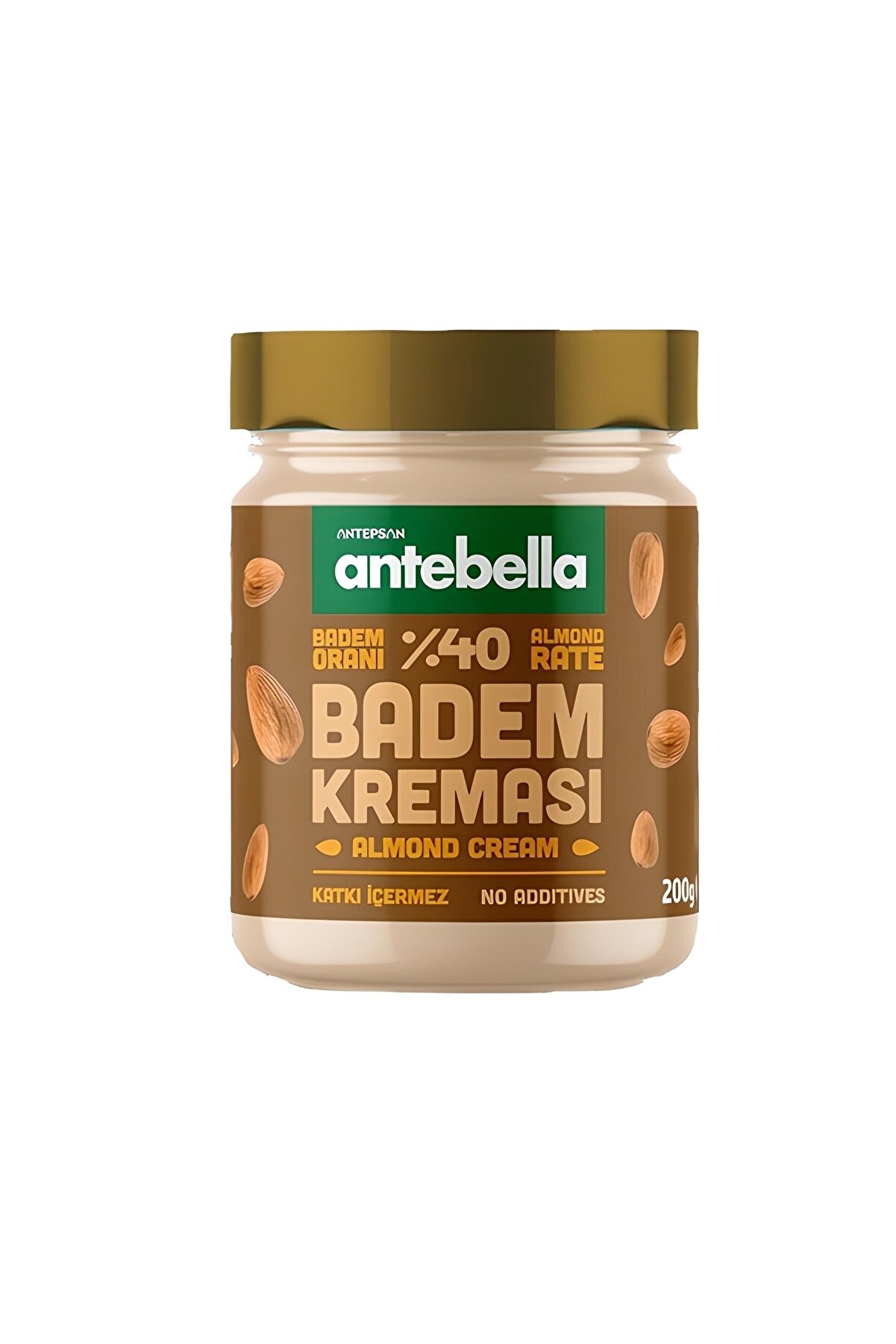 Antebella Almond Cream 200 g, (%40) Almond