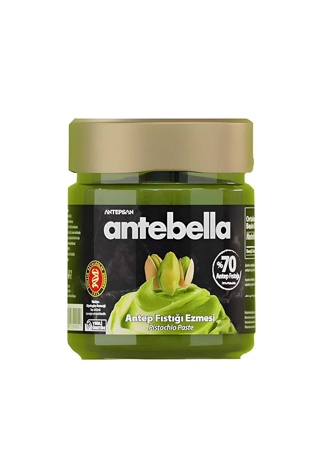 Antebella Pistachio Butter 200 g  (70%) Pistachio - BazarTurki