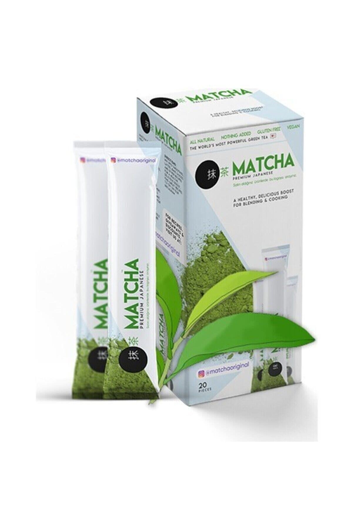 Matcha Premium Japanese Detox Burner,  Japanese Herbal Tea Detox Antioxidant,  Matcha Powder 20 X 8 g