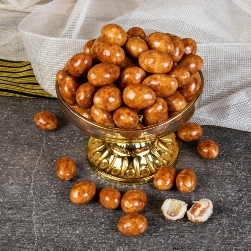 Turkish Candy With Almond, Chocolate Covered Dragee - BazarTurki