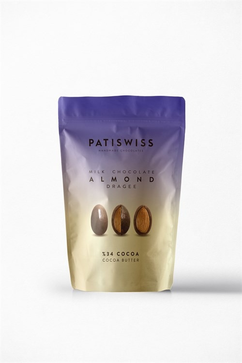 Patiswiss Milk Chocolate Coverd Almond Dragee 80 g / 2.8 oz