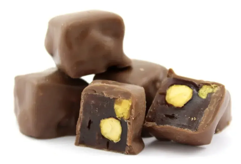 Turkish Delight With Chocolate And Pistachio - Hafız Mustafa