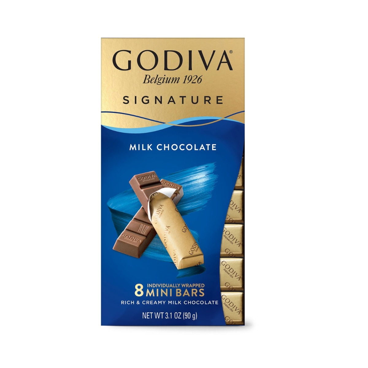 Godiva Chocolate 8 Mini Bars 90 g / 3.17 oz