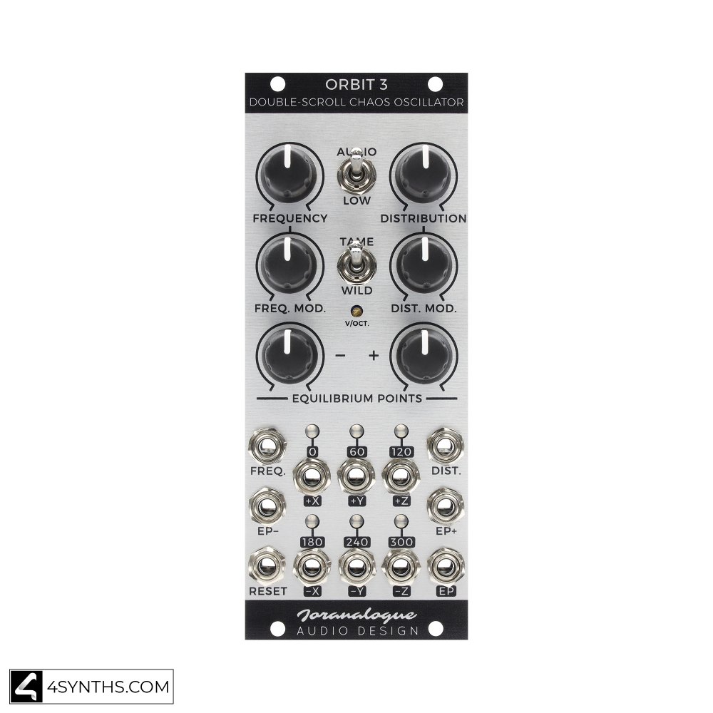 Joranalogue Audio Design Orbit 3, a fully analogue Chaos 