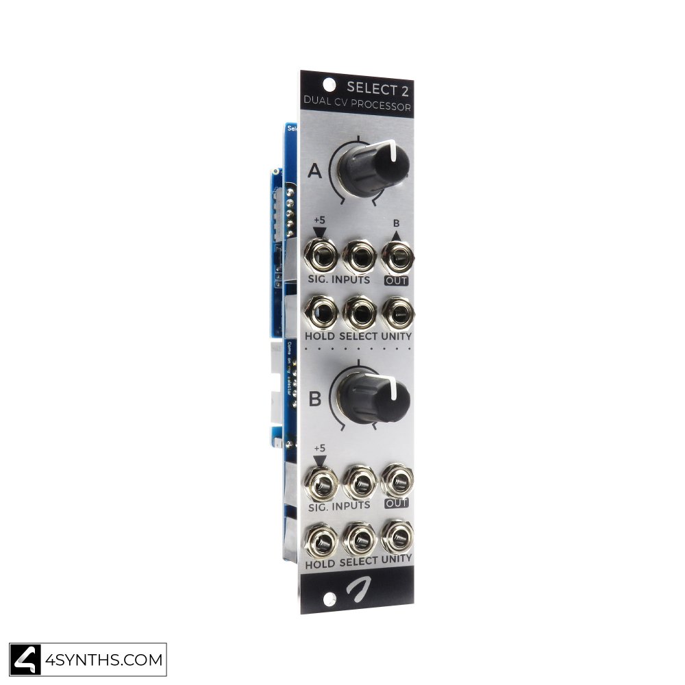 Joranalogue Select 2 a dual gated precision control module for CV