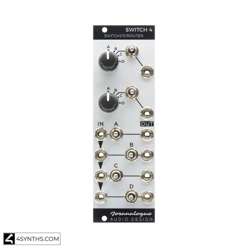 Joranalogue Switch 4 a performance switcher and router for