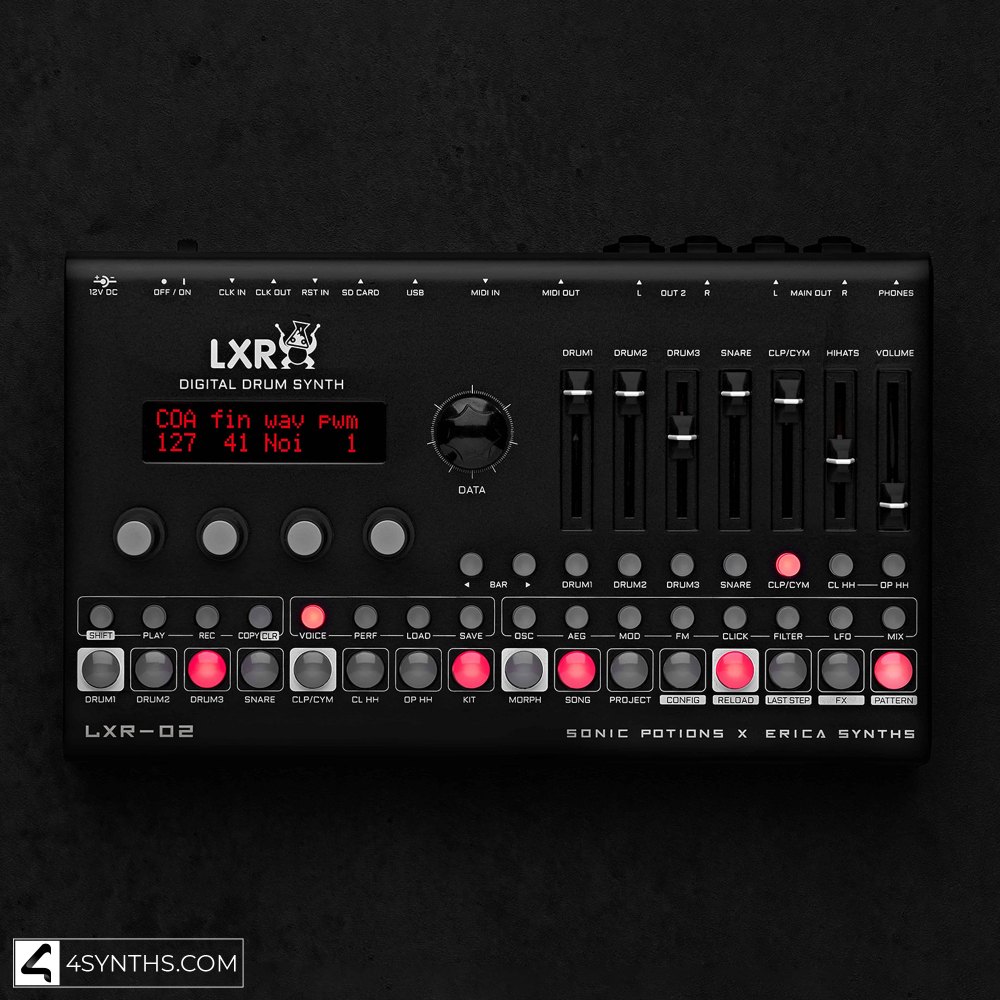 Erica Synths - Drum Synthesizer LXR-02