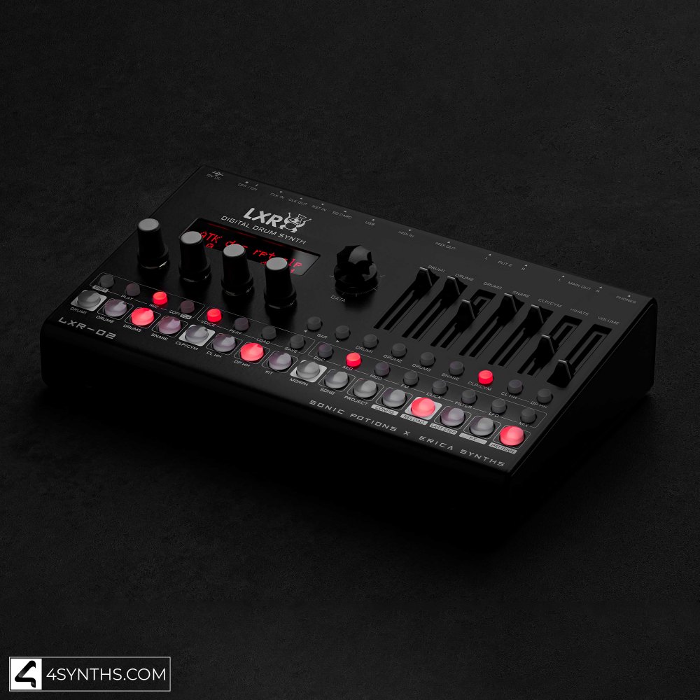 Erica Synths Desktop Bassline DB-01 Synthesizer - 4Synths.com Erica Synths Desktop Bassline DB-01 Synthesizer - 4Synths.com