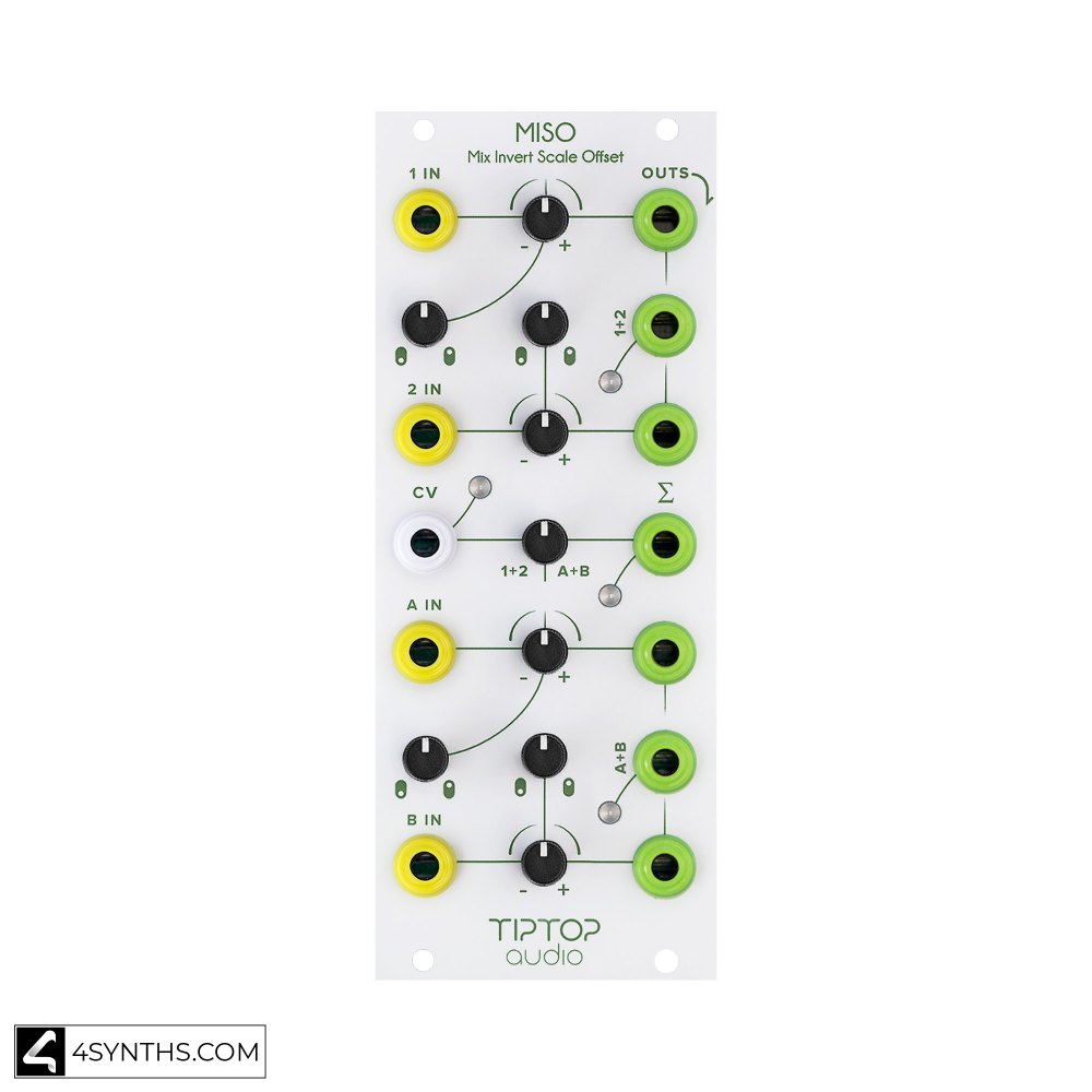 TipTop Audio MISO, Mix Invert Scale & Offset - 4Synths.com