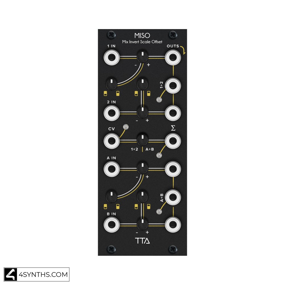 TipTop Audio MISO, Mix Invert Scale & Offset - 4Synths.com