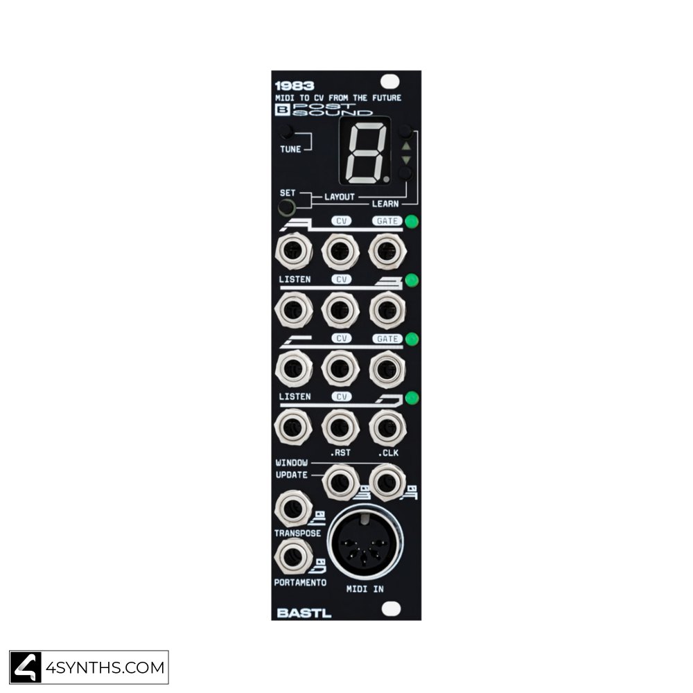 Bastl Instruments Buddy a four channel eurorack modular stereo