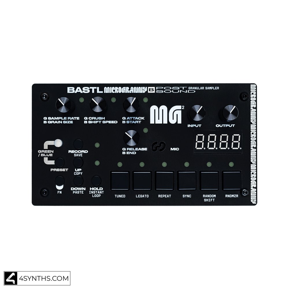 Bastl Instruments MicroGranny, Granny's back with her sampler 